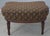 Century French Louis XVI Style Bergere Chair & Ottoman For Sale - Image 13 of 18