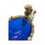 Antique Cherub Cobalt Glass Gilt Metal Vanity Dish For Sale - Image 14 of 15