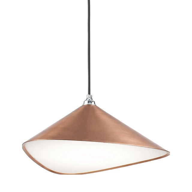 Emily II Pendant Light in Copper Semi-Matte by Daniel Becker for Moss Objects For Sale