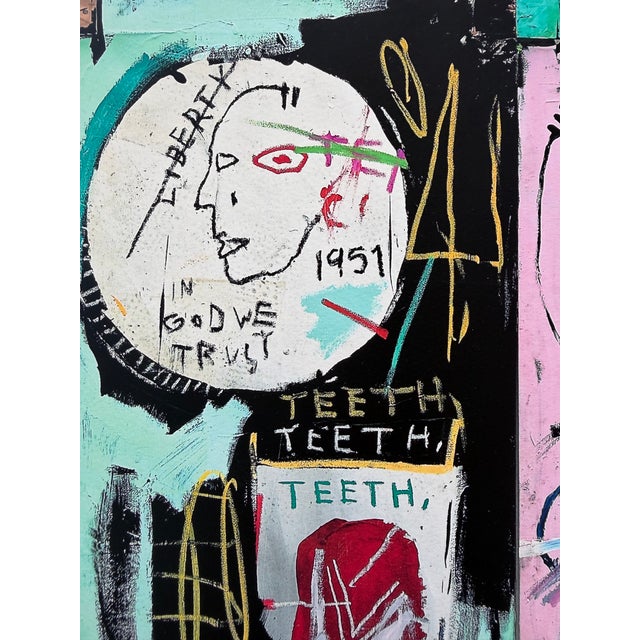 Jean Michel Basquiat (1960-1988), in Italian, 1983, Copyright Estate of Jean Michel Basquiat, Licensed by Artestar New York, Printed in the Uk For Sale - Image 9 of 12