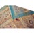 1880s Green Field Shah Abbas Geometric Large Size Antique Indian Amritsar Rug For Sale - Image 10 of 10