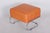 Metal Bauhaus Stool in Chromed Steel and Leather by Robert Slezák, Czech, 1930s For Sale - Image 7 of 8