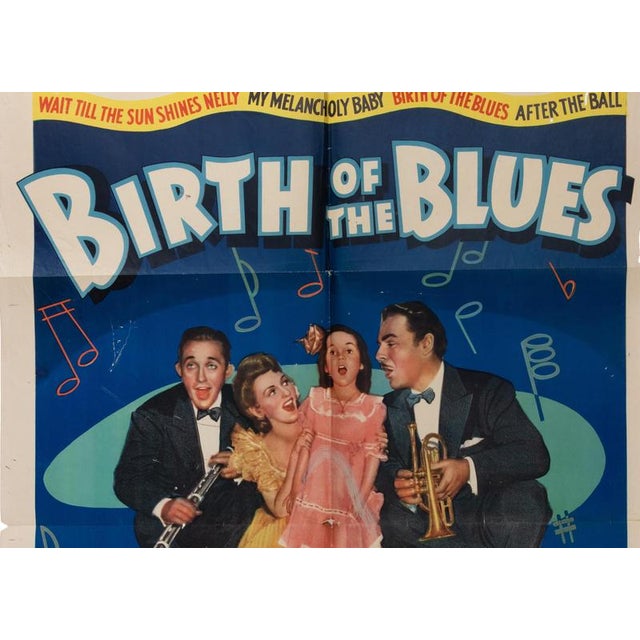 Vintage Birth of the Blues Poster, USA, 1941 For Sale - Image 4 of 5