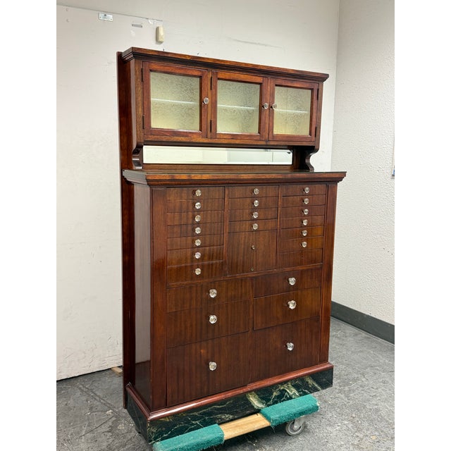 American American Cabinet Company Apothecary Dentist Cabinet, Antique For Sale - Image 3 of 12