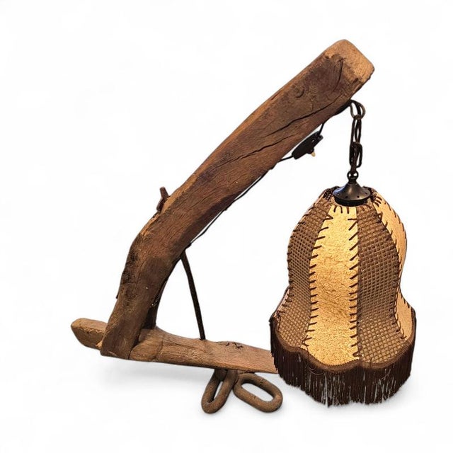 Farmhouse Agricultural Tools Floor Lamp, 1960s For Sale - Image 9 of 14