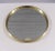 This elegant round brass mirror, model 132, was produced by Glas Mäster in Markaryd, Sweden, during the 1960s. It features...