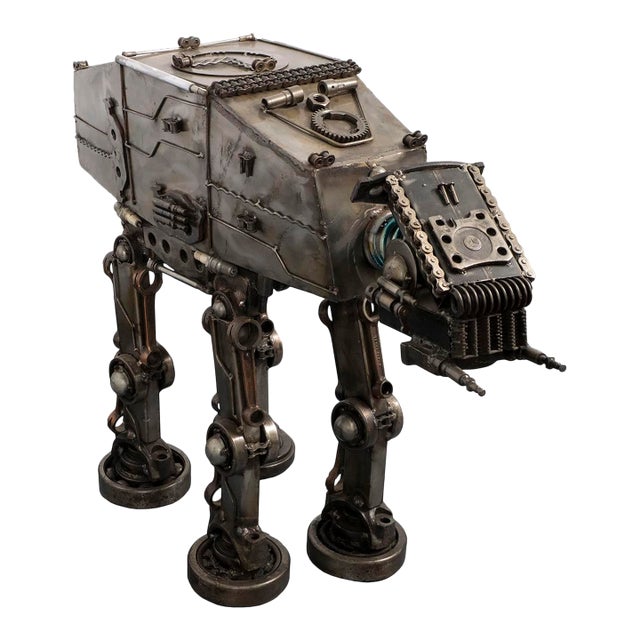 Star Wars inspired Imperial walker sculpture For Sale