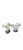 White Set of Two Faux White Coral Vintage Sculptures Decor Pieces on Clear Plexiglass For Sale - Image 8 of 8