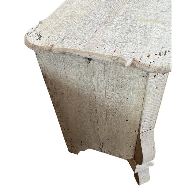 19th Century Dutch Bleached Oak Chest of Drawers For Sale - Image 4 of 18