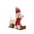Kenneth Ludwig Chicago Plush Dog Character on Sled and Skis (Set of 2) For Sale - Image 4 of 6