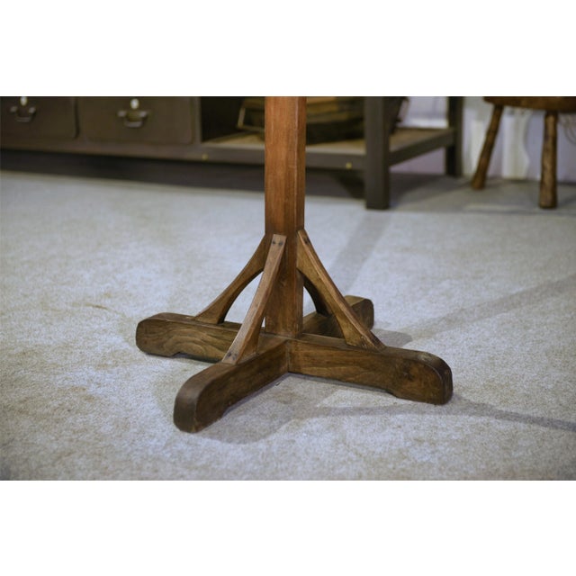 Mid-Century Modern Elm and Pine Coat Rack, 1950s For Sale - Image 3 of 5