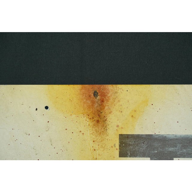 Newly Made Reclaimed Marty Supreme Property Leasing Aluminum Movie Prop Sign For Sale - Image 6 of 7