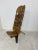 African Hand Carved Tribal Chair, 1960s For Sale - Image 4 of 12