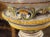 This fantastic faience jardiniere and pedestal were hand-painted in Boulogne, France (formally “Boulogne-sur-Mer”) in the...