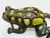 Japanese Iron and Blown Glass Frog Garden Lantern, 1970s For Sale - Image 13 of 18