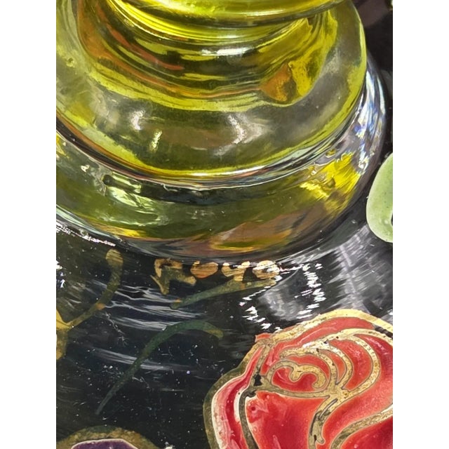 Rare Mid 20th Century Signed Jose Cire Royo Spanish Art Glass Ewer For Sale - Image 10 of 18