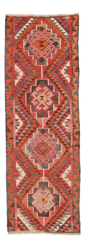 Handwoven Vintage Kilim Runner