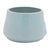 Contemporary Ceramic Starburst Pattern Planter (Set of 2) For Sale - Image 3 of 5