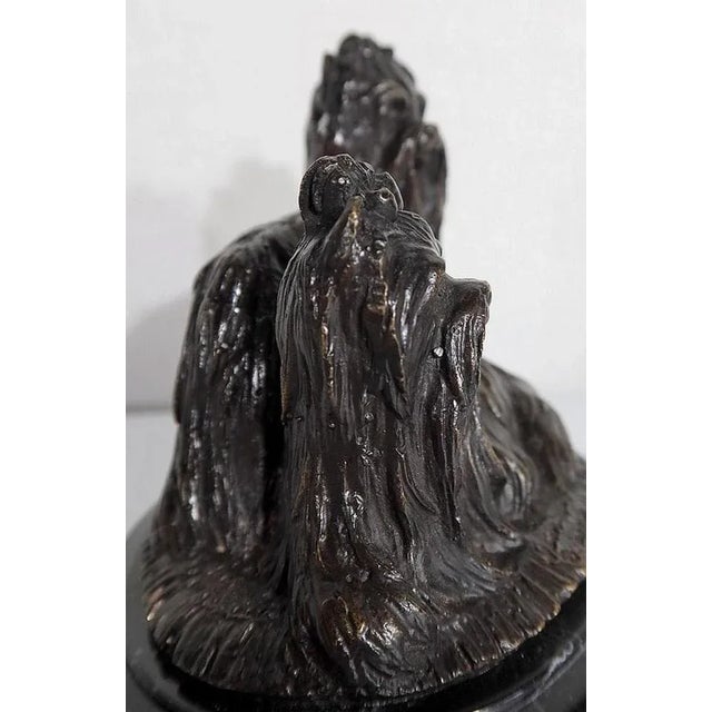 French Metal Yorkshire Sculpture, 20th-Century For Sale - Image 9 of 18