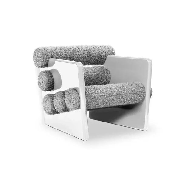 Textile Charles Cormo Zinc Armchair by Royal Stranger For Sale - Image 7 of 7