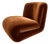 Frenesí Lounge Chair in Brown Velvet from Moanne For Sale