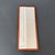 Custom Modern Minimal Walnut Wall Mirror For Sale In New York - Image 6 of 8
