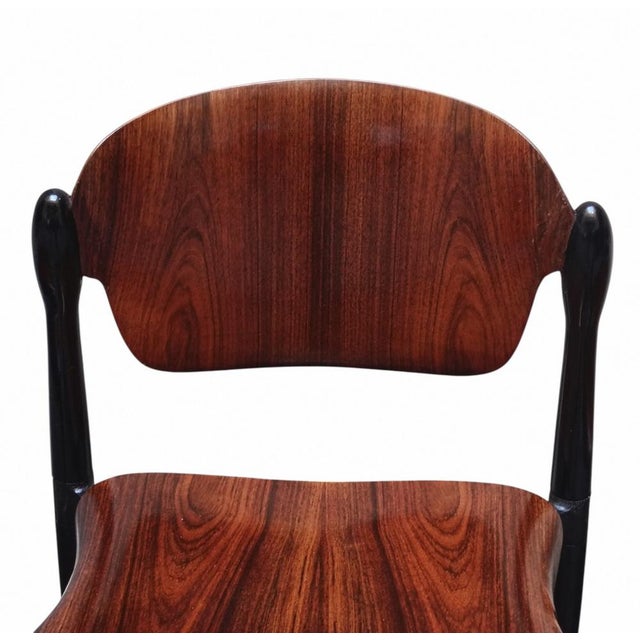 Tecno S83 Dining Chairs by Eugenio Gerli for Tecno, Italy, 1960s, Set of 4 For Sale - Image 4 of 11