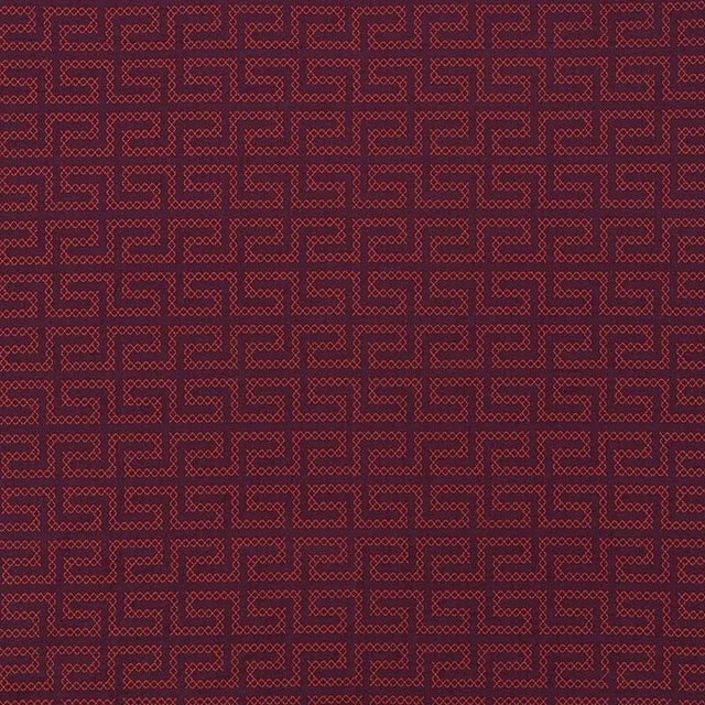 A chic, versatile allover graphic that channels classic cross-stitch patterns in a thoroughly modern way. Minimum order of...