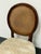 Bombay Company Traditional Oval Cane-Back Side Chair For Sale - Image 9 of 12