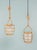1960s Rope and Opaline Lanterns by Adrien Audoux & Frida Minet, 1960s, Set of 2 For Sale - Image 5 of 5