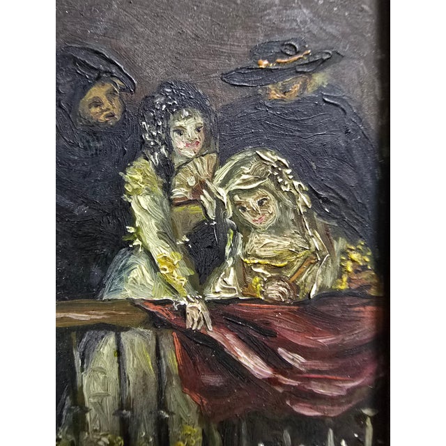 Francisco de Goya, Figures, Small Oil Painting on Copper, 1800 For Sale - Image 9 of 12