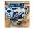 Late 19th Century Antique Chinese Blue & White Porcelain Warrior Scene Jar – Late Qing / Republic Period For Sale - Image 5 of 6