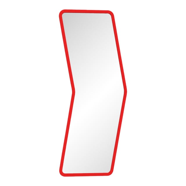 Designer Asymmetrical Floor Mirror for Entryways and Modern Interiors – Arrow 6 For Sale