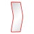 Designer Asymmetrical Floor Mirror for Entryways and Modern Interiors – Arrow 6 For Sale