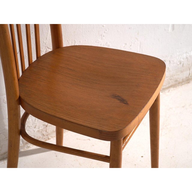 Bentwood Chairs by Michael Thonet for Ton, Former Czechoslovakia, 1960, Set of 2 For Sale - Image 11 of 13