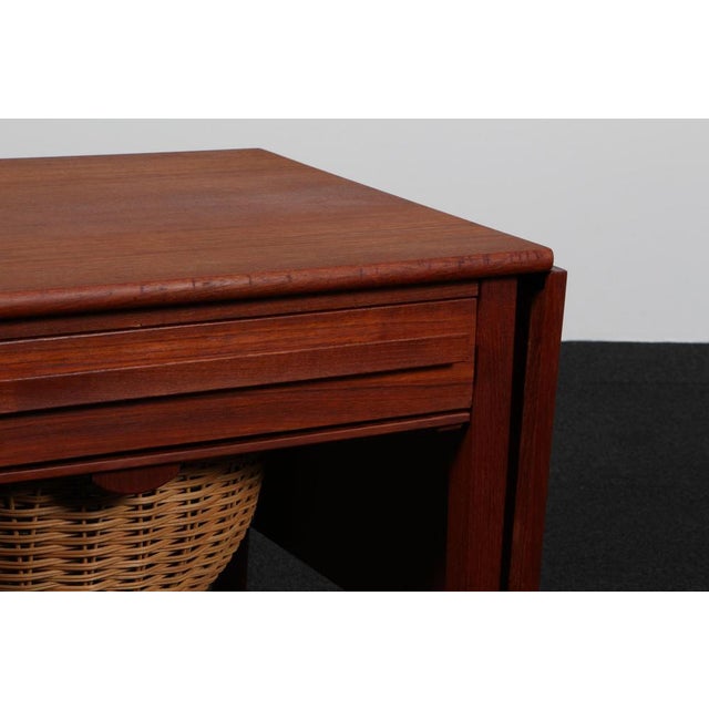 Johannes Andersen Sewing Nest from Johannes Andersen, 1960s For Sale - Image 4 of 7