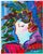Blushing Beauty 2011 Ver. I #38. Unique, one of a kind acrylic painting on paper. Hand signed lower front by Peter Max....