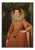 Workshop of Alonso Sanchez Coello, Portrait of a Noblewoman, 17th Century, Oil Painting on Canvas For Sale