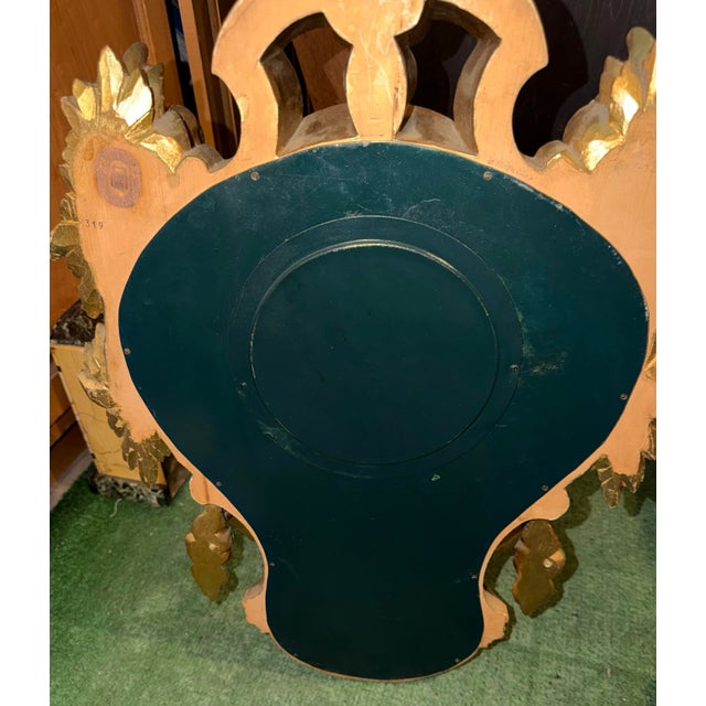 Large Swedish Gustavian Cartel Wall Clock For Sale - Image 10 of 10