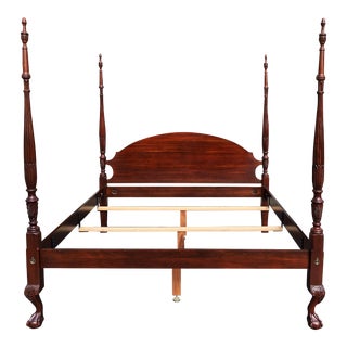 Late 20th Century Craftique King Size Bed Frame For Sale
