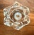 Vintage Gorham Rose Petal Full Lead Crystal Candlestick, West Germany-Original Box For Sale - Image 11 of 12