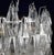 Fabio Ltd 21st Century Clear Poliedri Chandelier by Fabio LTD For Sale - Image 4 of 5