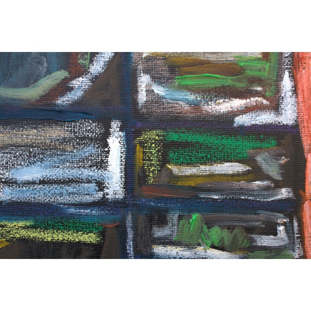 Natalia Vypritskaia, the Noise of the City, Oil on Canvas For Sale - Image 6 of 9