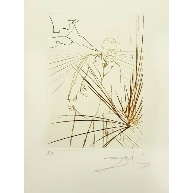 Salvador Dali, Pierre Curie, 1970, Engraving For Sale - Image 8 of 8
