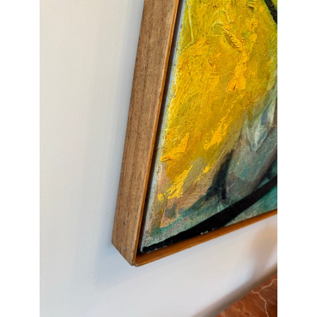 Textile Walter Myers Large-Scale Figurative Oil on Canvas, “Postcard From Florida”, Signed and Dated 2007 For Sale - Image 7 of 12