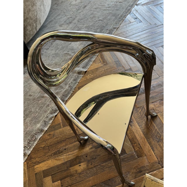 Mid-Century Modern 1930s Salvador Dalí "Leda" Sculptural Chair From “Femme À Tête De Roses” Painting For Sale - Image 3 of 8