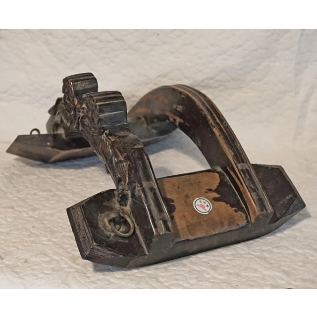 Chinese 1900 - 1909 Antique Chinese Horse Pack Saddle For Sale - Image 3 of 6