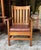 1910s Stickley Era Mission Oak Lounge Chair For Sale - Image 4 of 11