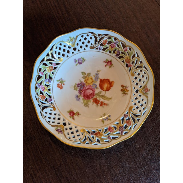 Antique Meissen Hand-Painted Bowl For Sale - Image 11 of 11