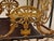 Brass Fireside Antique Chair With Wrought Iron and Cast Brass For Sale - Image 8 of 9
